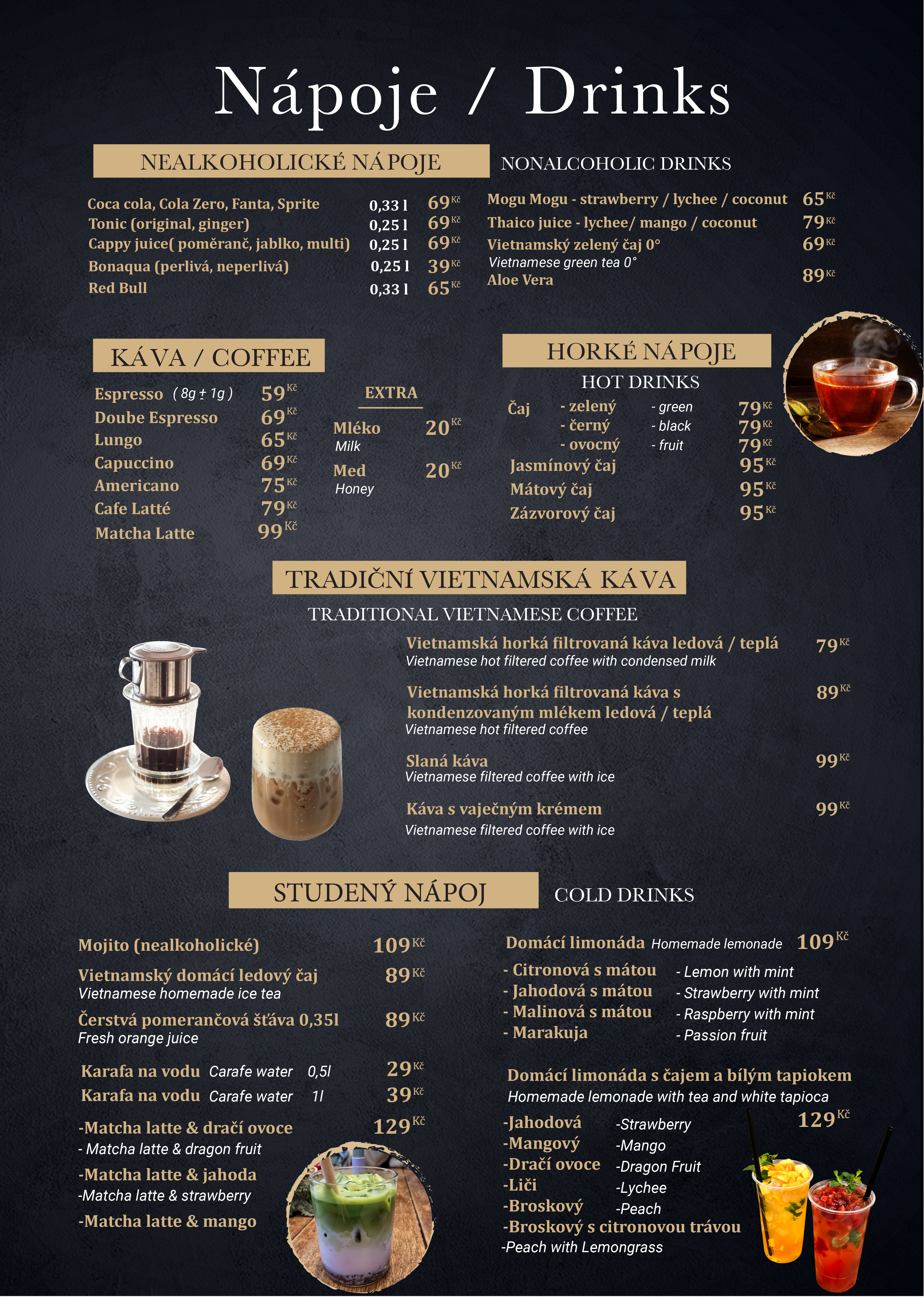 Restaurant Champa menu 2025 - strana 16
