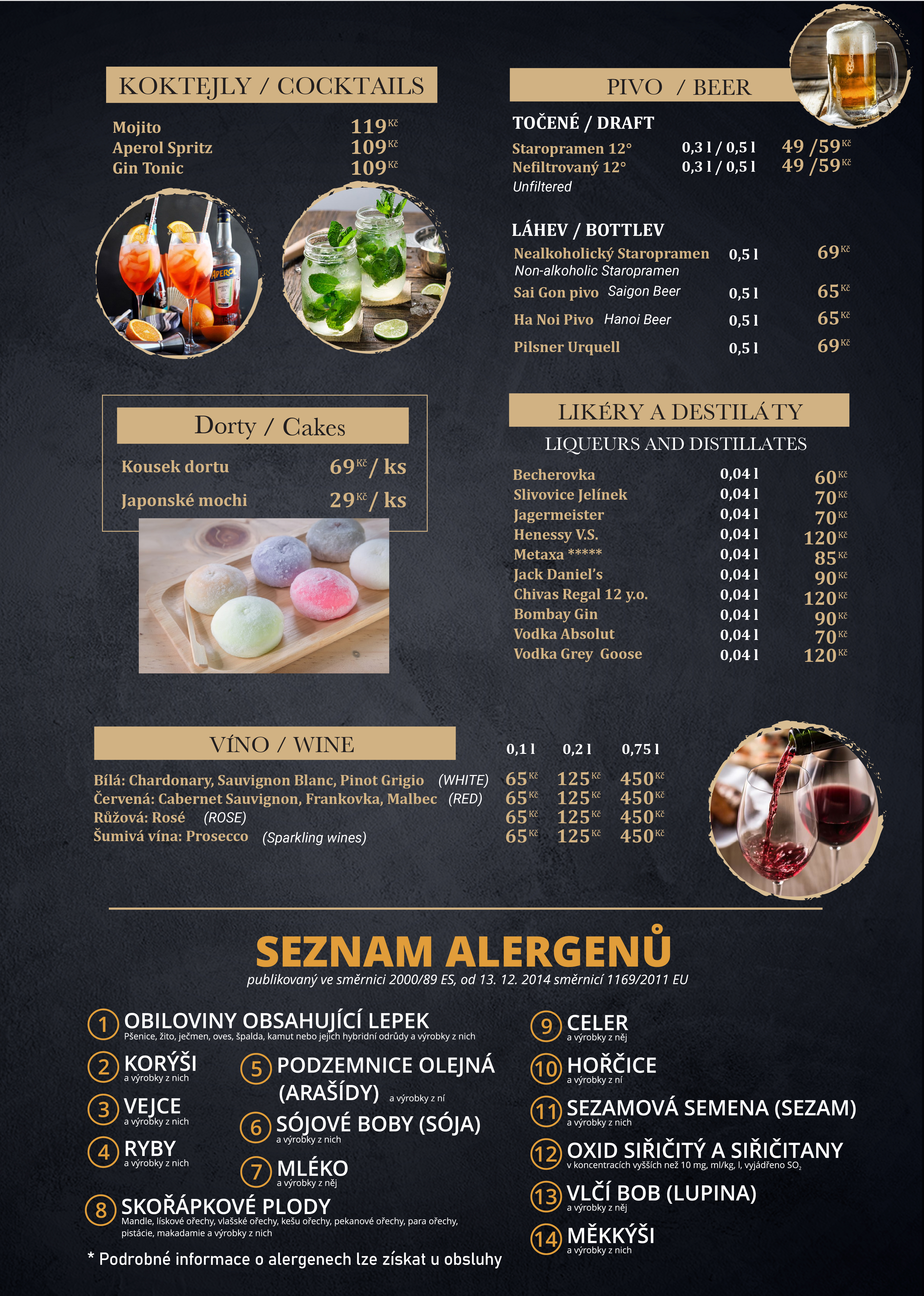 Restaurant Champa menu 2025 - strana 17