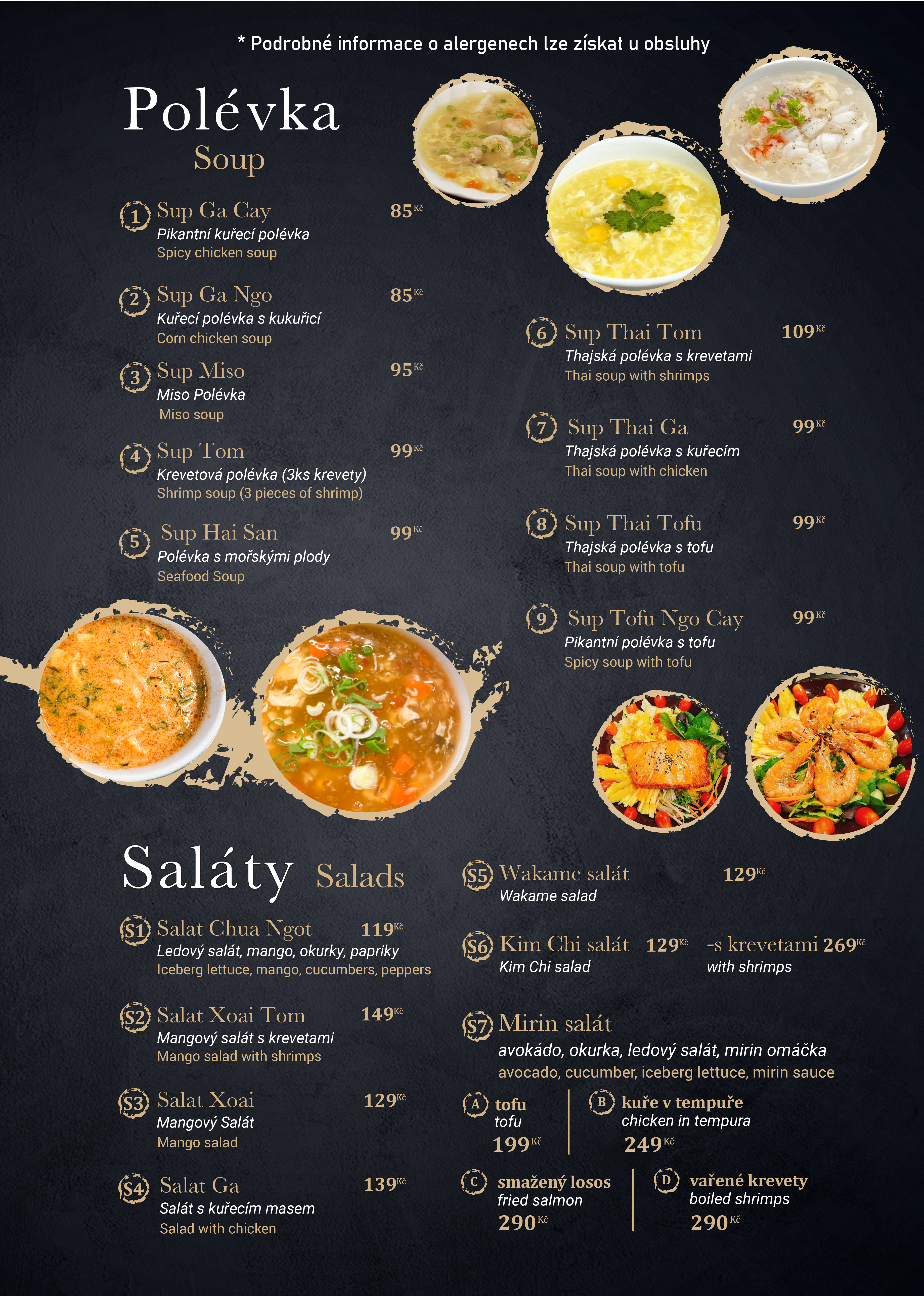 Restaurant Champa menu 2025 - strana 2
