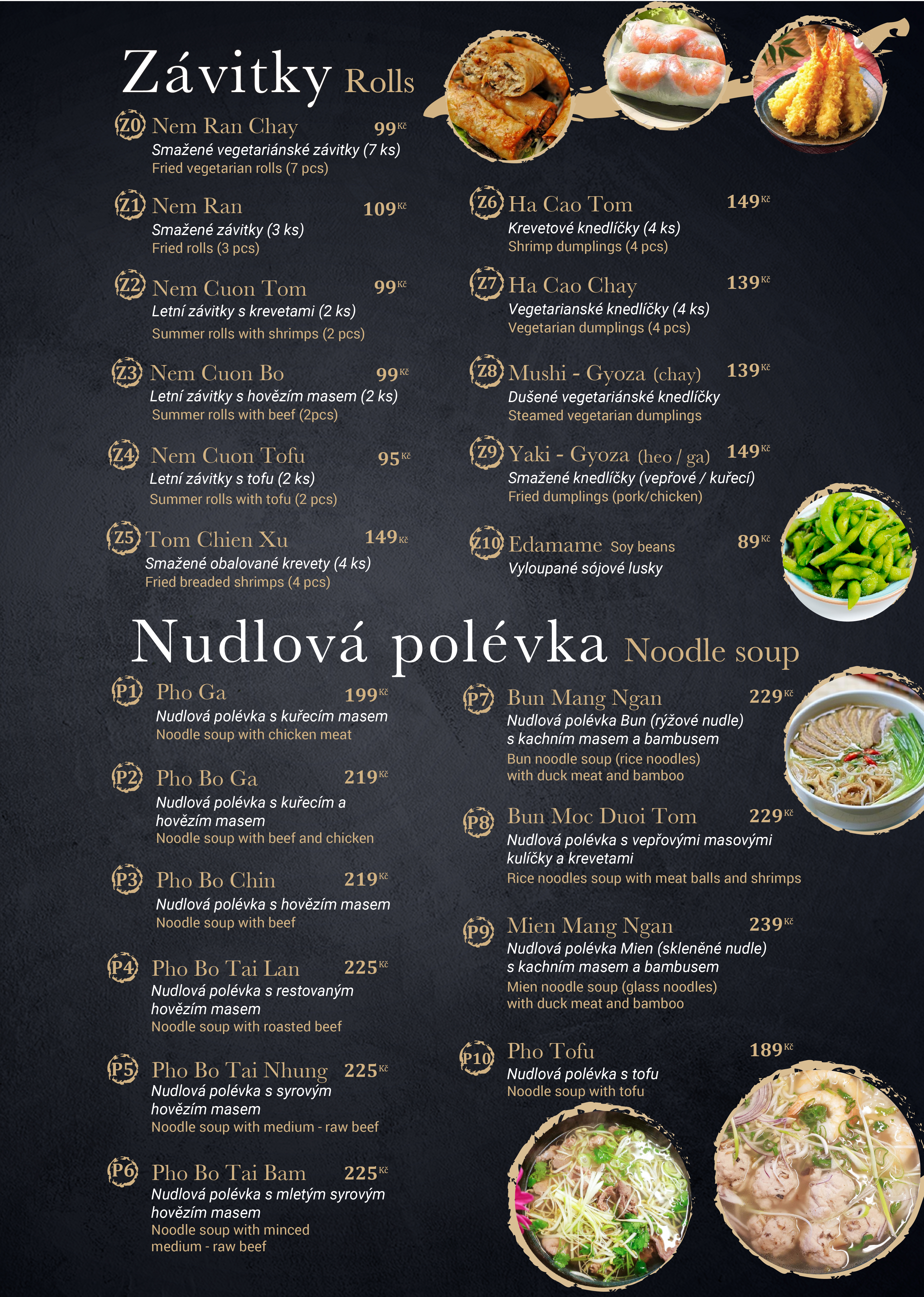 Restaurant Champa menu 2025 - strana 3